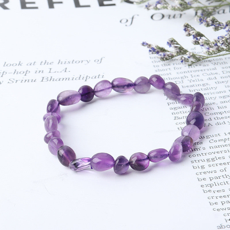 Conjunto de Gemas de Amatista Rosa Natural y Ojo de Tigre