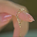 Anillo Red del Amor de Encaje Dorado