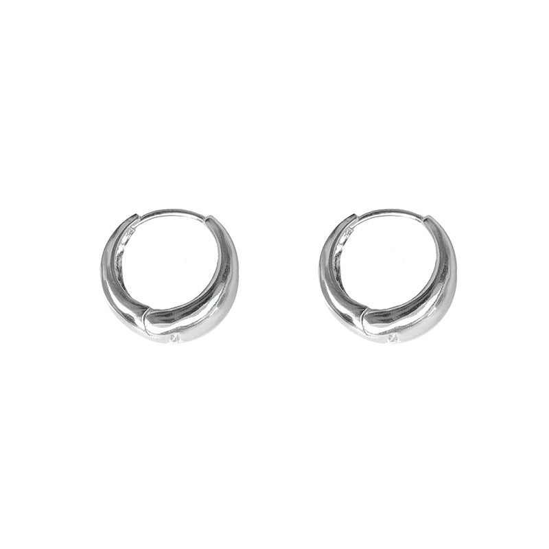 Pendientes Minimalistas de Gota de Agua para Mujer