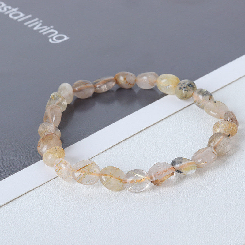 Conjunto de Gemas de Amatista Rosa Natural y Ojo de Tigre