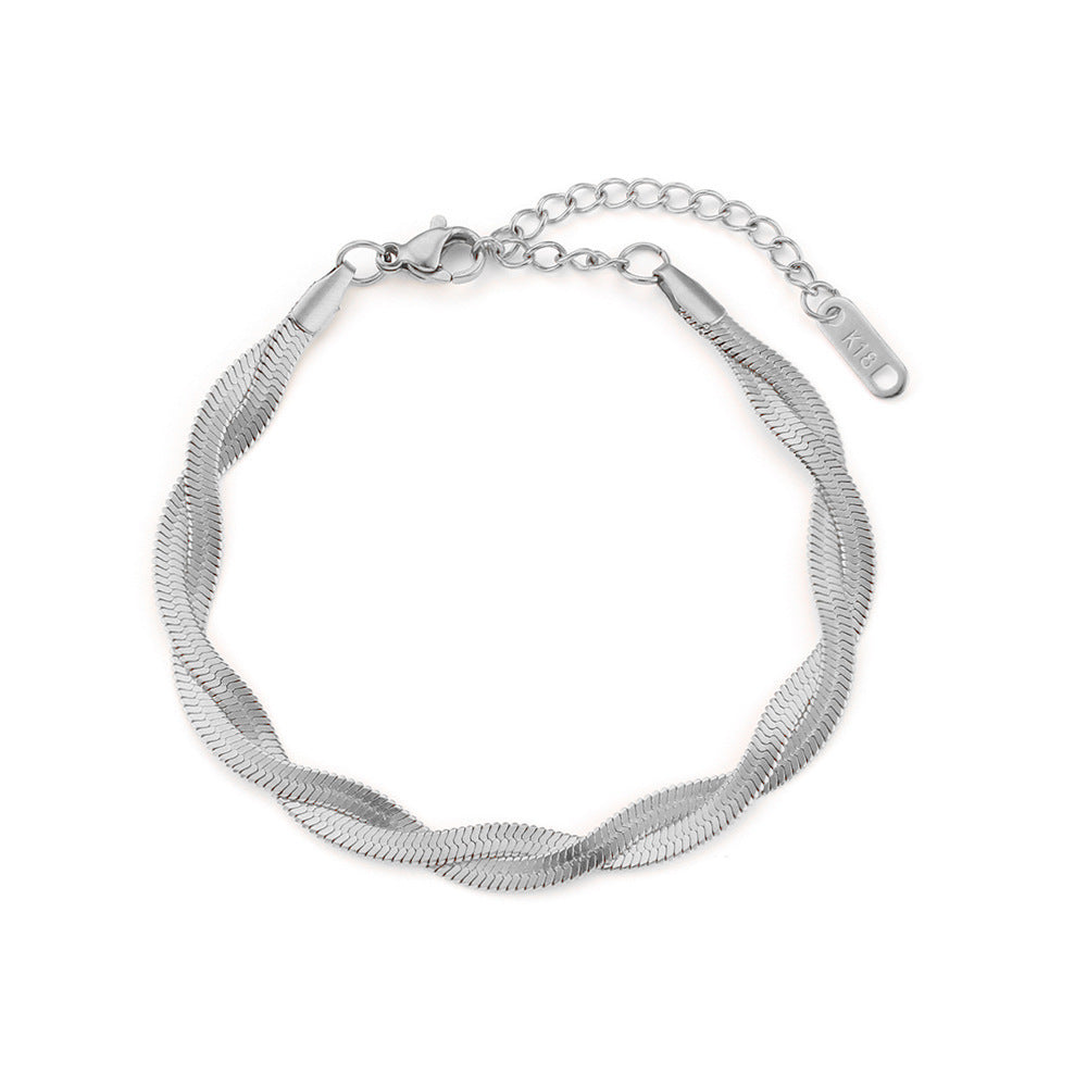 Pulsera de Moda de Acero Inoxidable de Alta Calidad - vista completa, joyería de moda