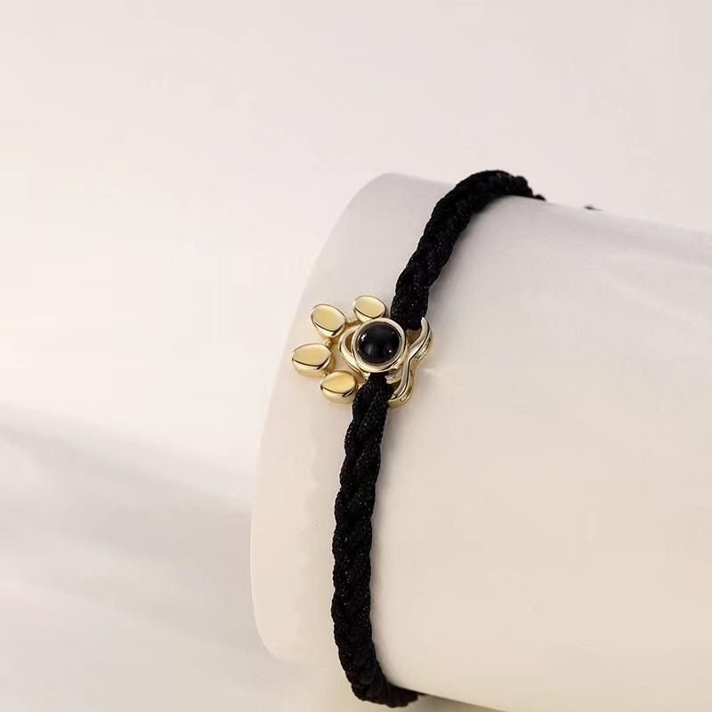 Pulsera de Proyección de Garra de Perro con Foto Grabada