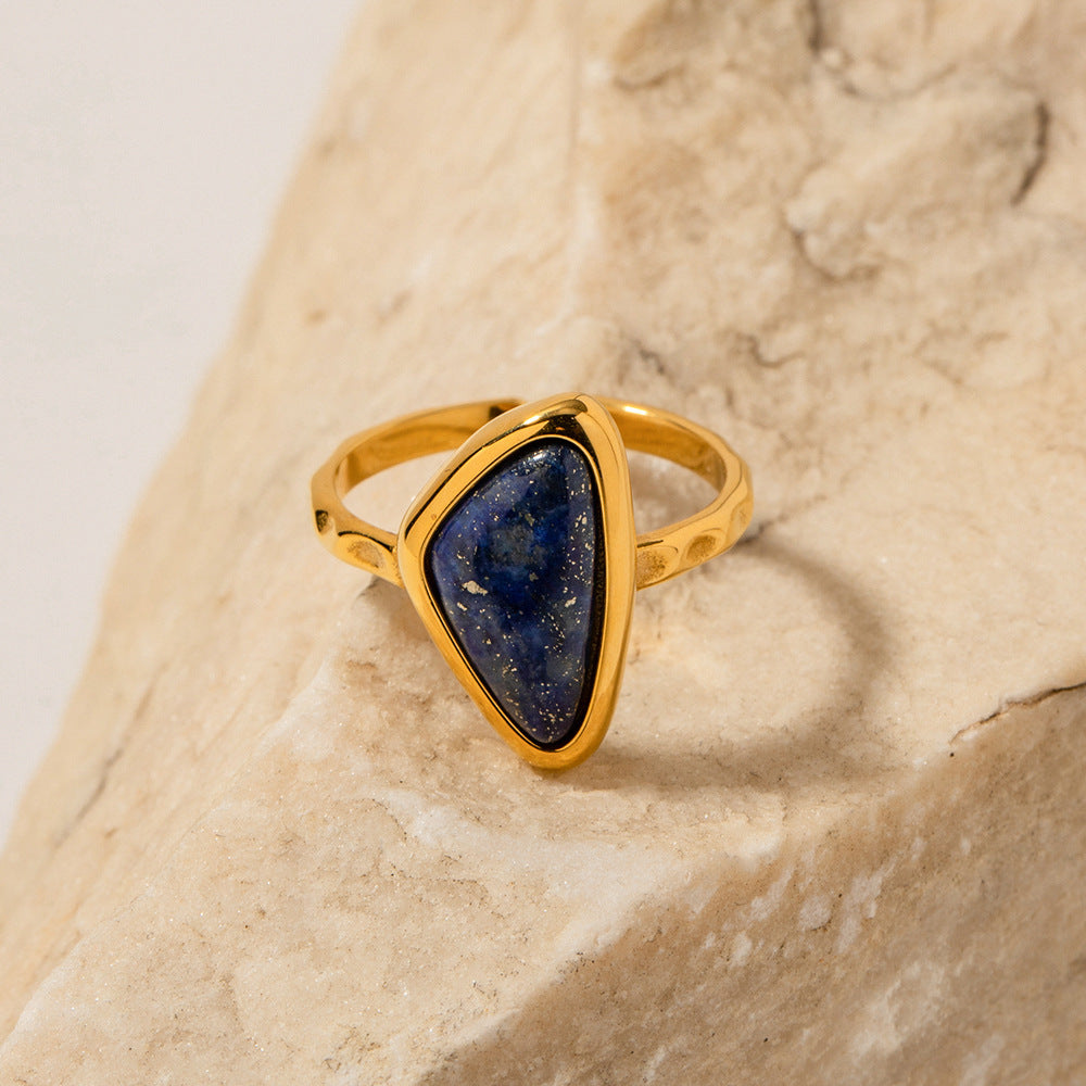 Anillo de Personalidad de Moda Triangular para Mujeres