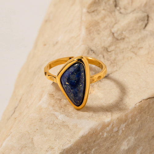 Anillo de Personalidad de Moda Triangular para Mujeres