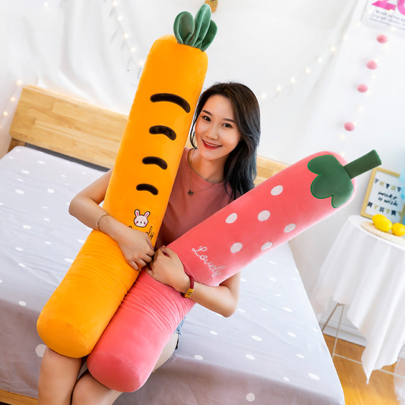 Almohada de Maternidad de Peluche con Diseño de Dibujos Animados para Confort y SoportAlmohada de maternidad de peluche con diseño de dibujos animados para mayor comodidad y apoyo.