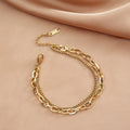 Pulsera Sencilla de Lujo Europeo y Americano para Mujer Cool Luxury