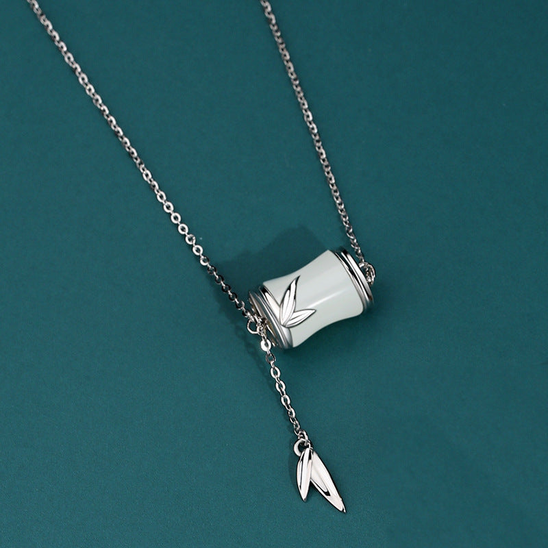 🤍 Set Collar y Pulsera de Plata S925 Natural Tianyuzhu ✨