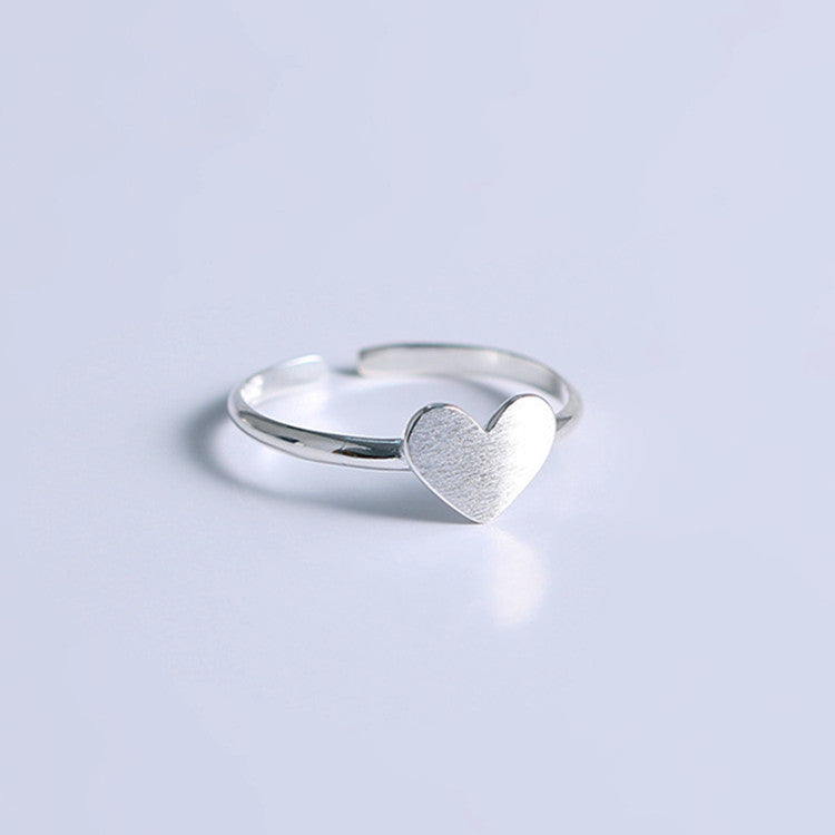 💖 Anillo Corazón Simple y Dulce ✨