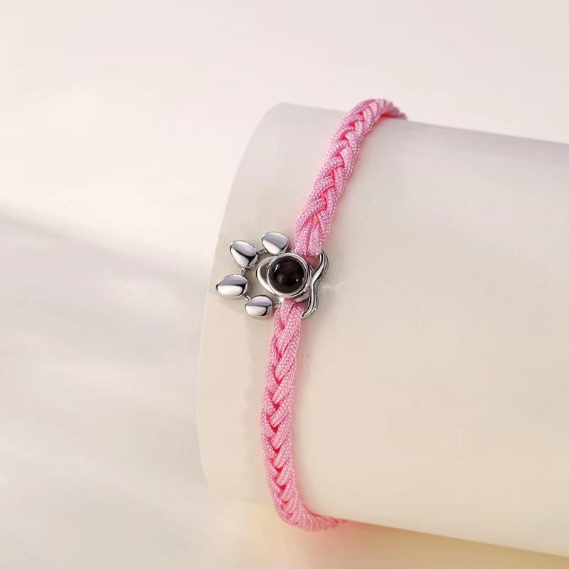 Pulsera de Proyección de Garra de Perro con Foto Grabada - vista 8, joyería de moda