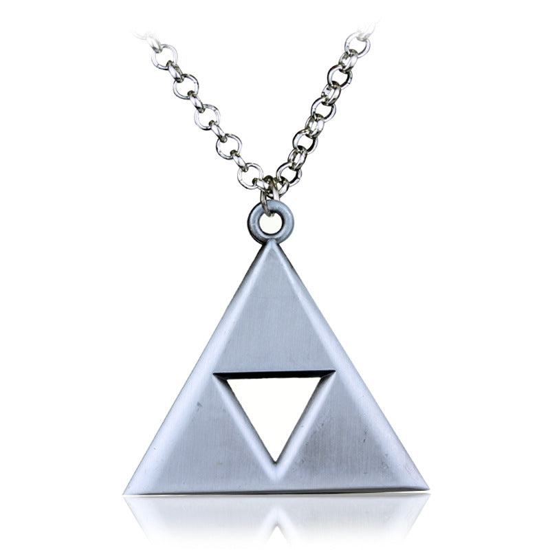 Collar con Colgante Triangular