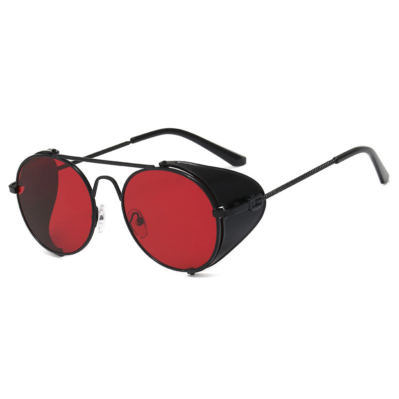 Gafas de Sol Redondas Estilo Steampunk Clásicas para Hombres y Mujeres - vista 3, joyería para hombre
