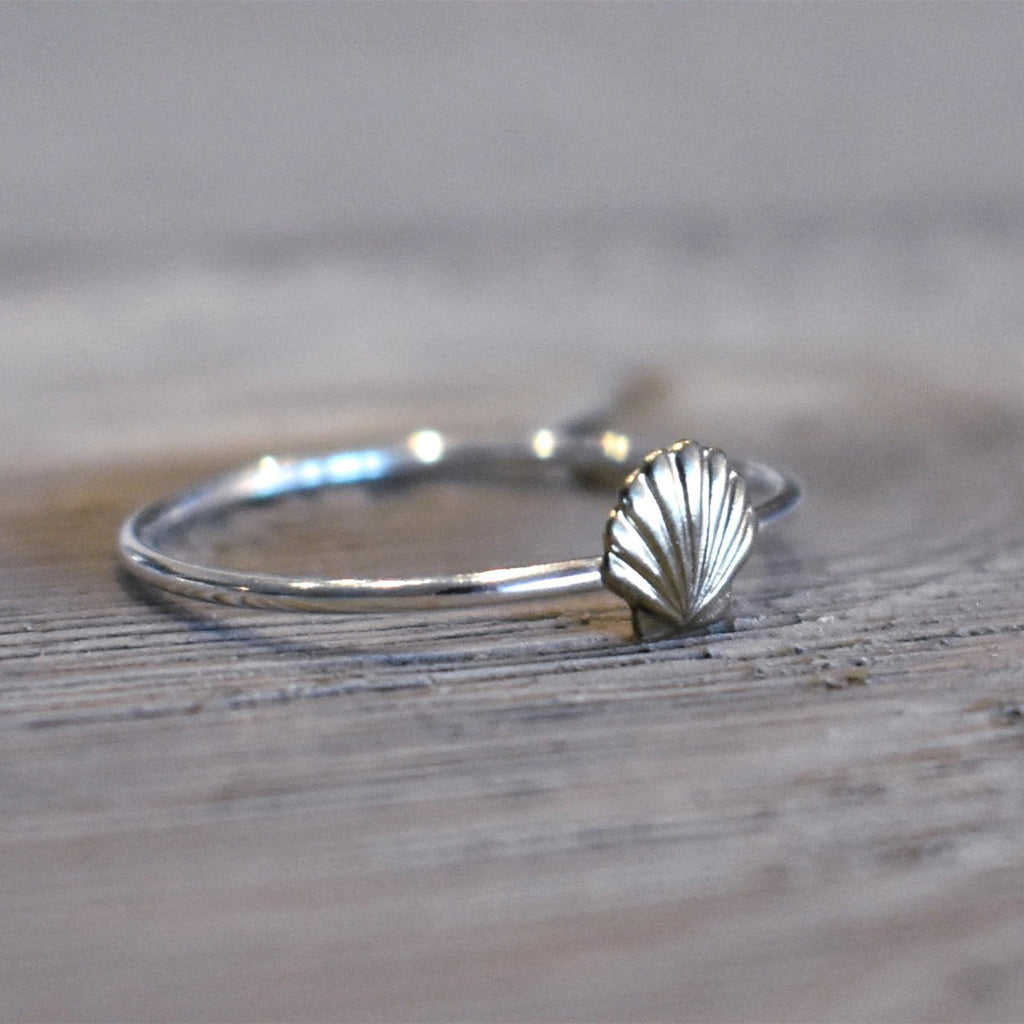 Anillo de Platino Electroplateado - Adorno Simple de Moda