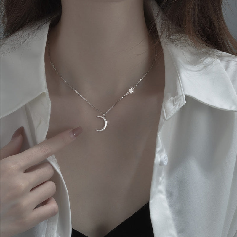 🌙 Collar Romántico de Circonita ✨