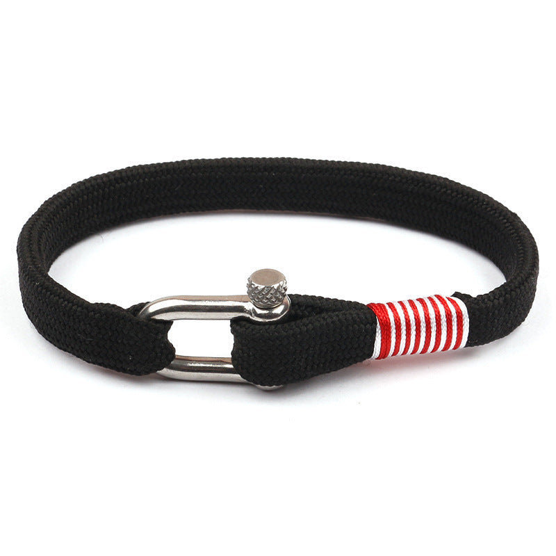 Pulsera de Ancla para Hombre - Joyería de Moda al por Mayor