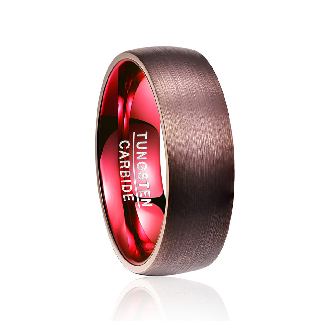 ❤️ Anillo de Tungsteno Simple para Hombre ✨