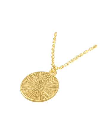 Collar de Estilo Hip Hop con Colgante de Moneda Dorada Retro