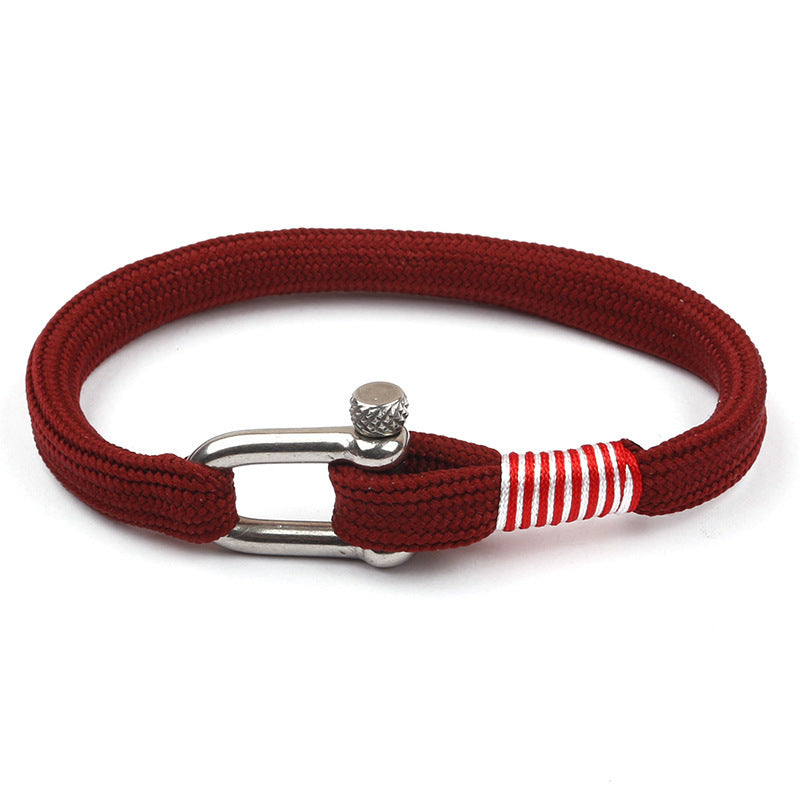 Pulsera de Ancla para Hombre - Joyería de Moda al por Mayor