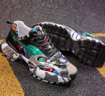 Zapatillas de Moda Coloridas y Atemporales para Hombre, Colección Otoño