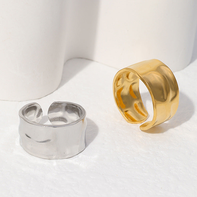 Anillo de Acero Inoxidable Antioxidante – Elegancia Minimalista para Cada Día