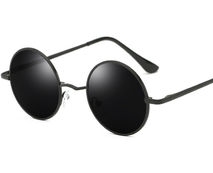 Gafas de Sol Redondas Retro con Diseño de Montura Clásica