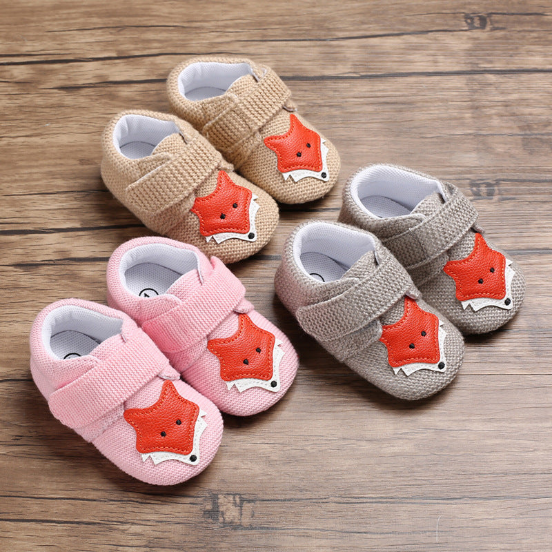 Zapatos de Bebé Suaves y con Dibujos Animados para Niños de 0-1 Año
