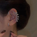 Pendiente Ear Cuff con Circonitas para Mujer