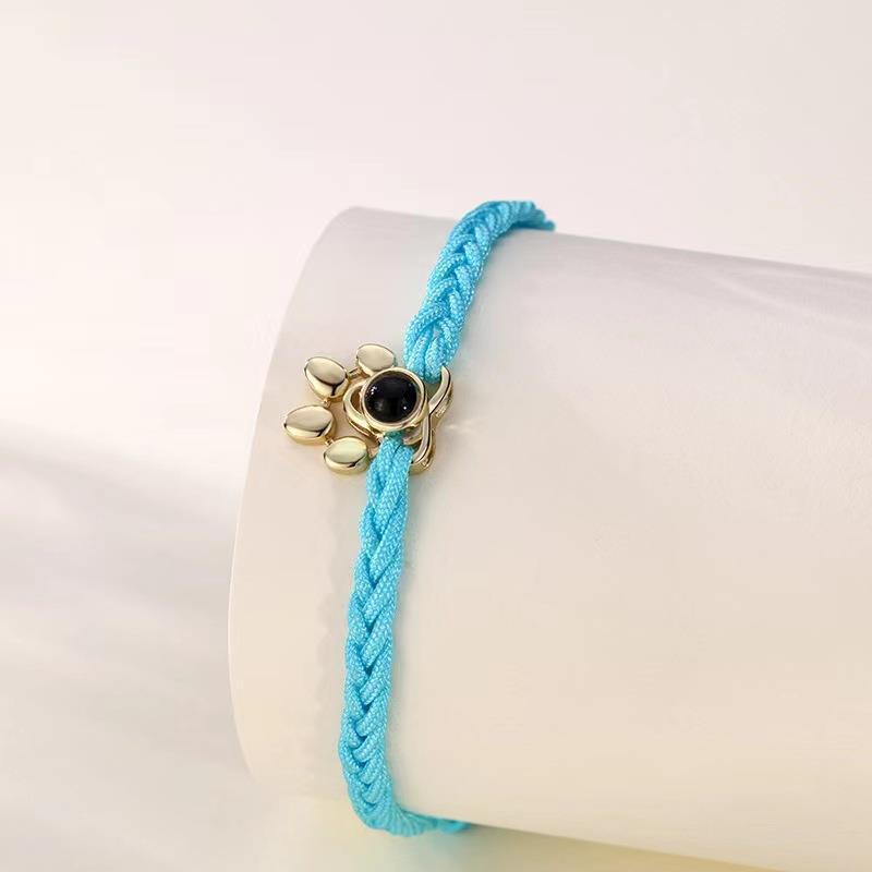 Pulsera de Proyección de Garra de Perro con Foto Grabada - vista 4, joyería de moda