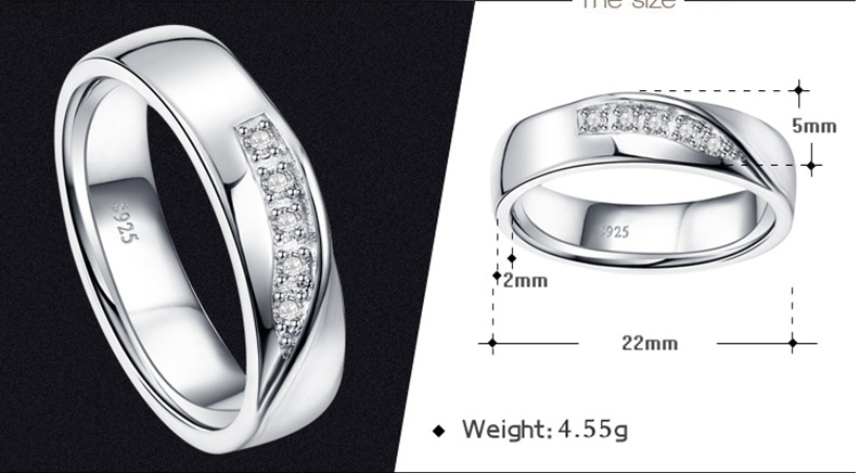 Anillo de Plata Navideño para Moda Femenina