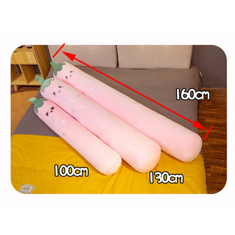 Almohada de Maternidad de Peluche con Diseño de Dibujos Animados para Confort y SoportAlmohada de maternidad de peluche con diseño de dibujos animados para mayor comodidad y apoyo.