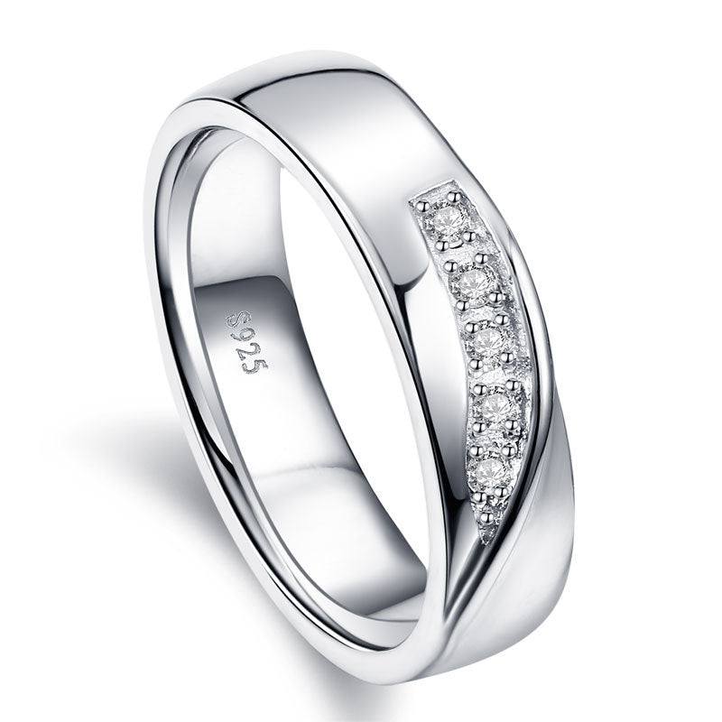 Anillo de Plata Navideño para Moda Femenina