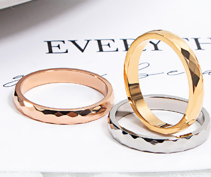 💎 Anillo de Acero Titanio para Mujer ✨