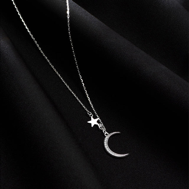 🌙 Collar Romántico de Circonita ✨