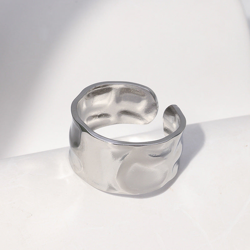 Anillo de Acero Inoxidable Antioxidante – Elegancia Minimalista para Cada Día