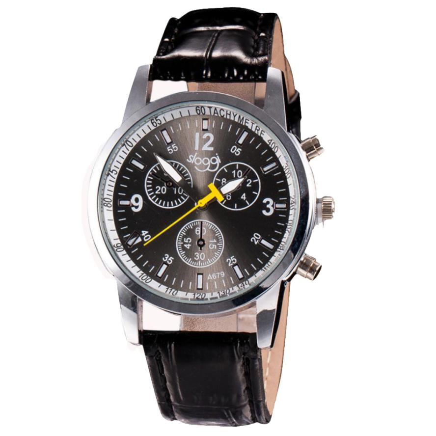 Reloj de Cuero para Mujeres de Moda & Reloj de Cuarzo para Hombres