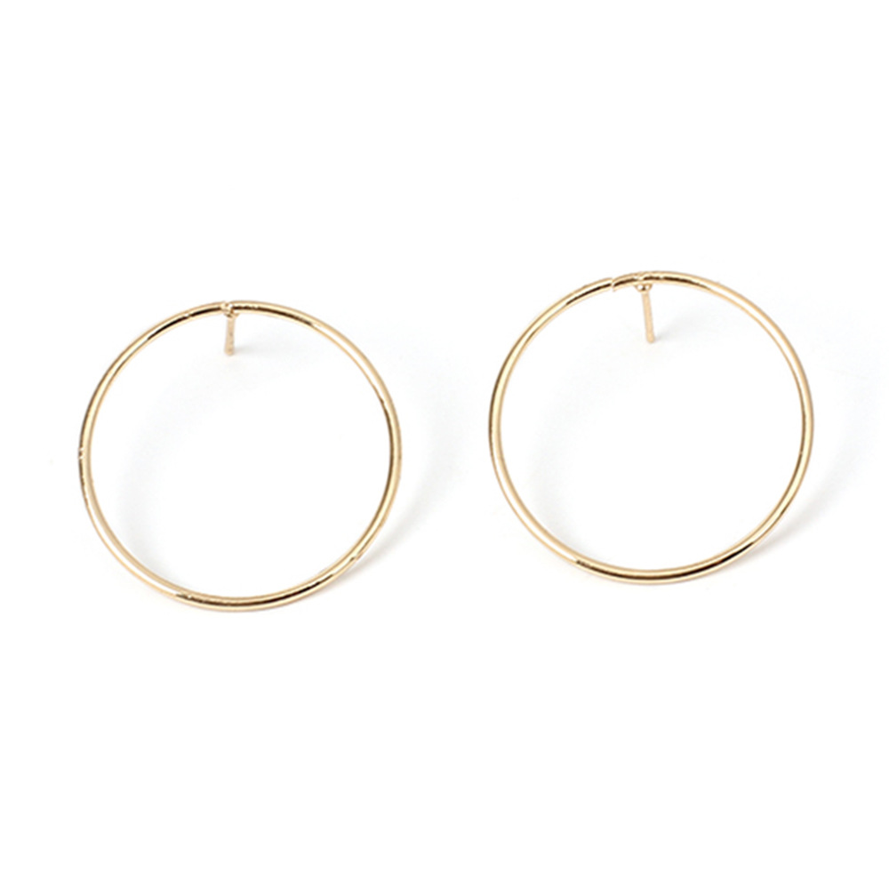 Pendientes Geométricos de Círculo para Mujer