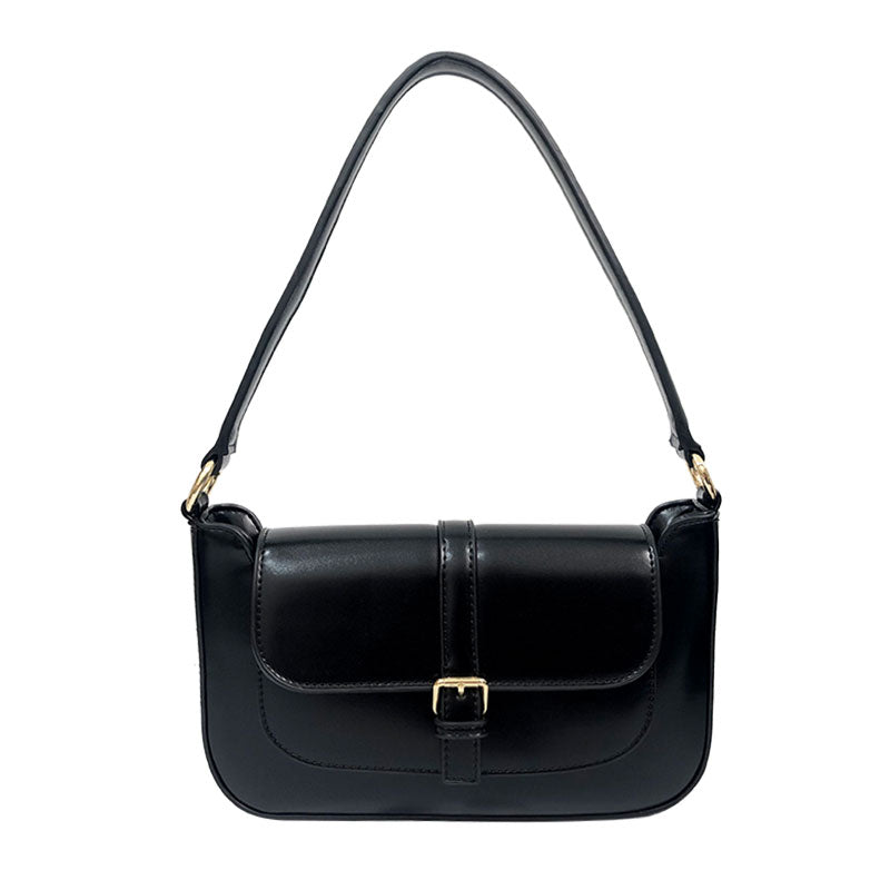 Bolso de Hombro Tipo Baguette con Patrón de Axila Vintage para Mujer