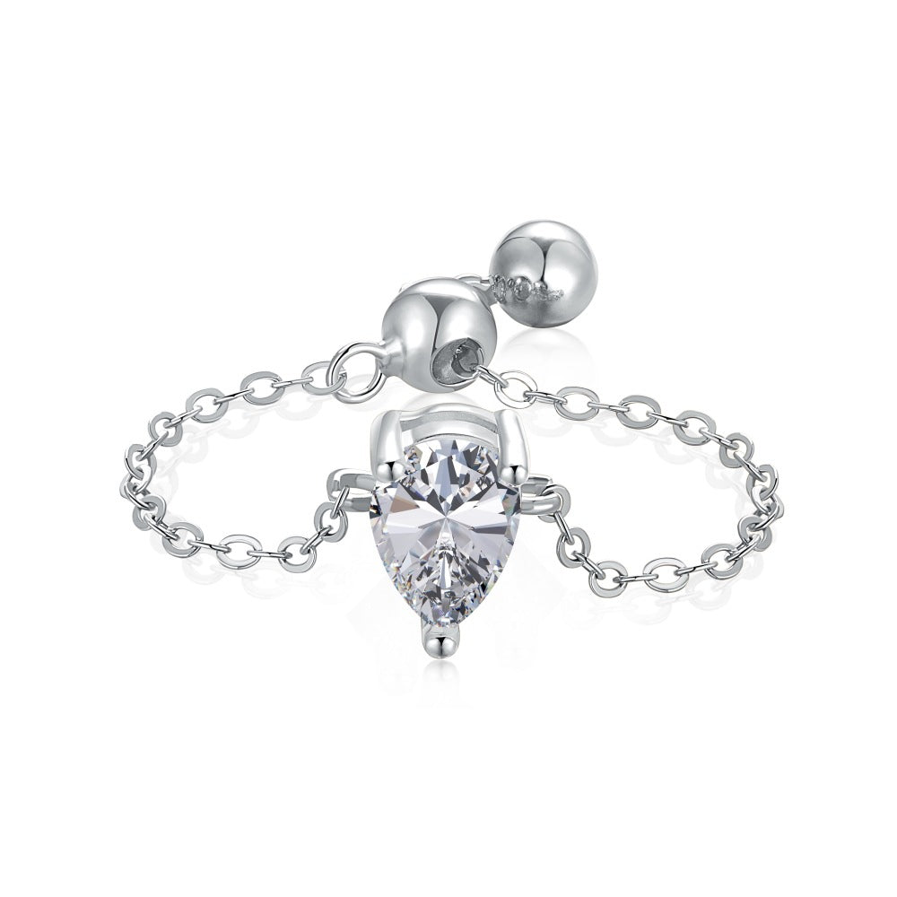 Anillo de Moda de Prisma en Plata de Ley - Diseño para Todo Combinar - vista 9, joyería de moda