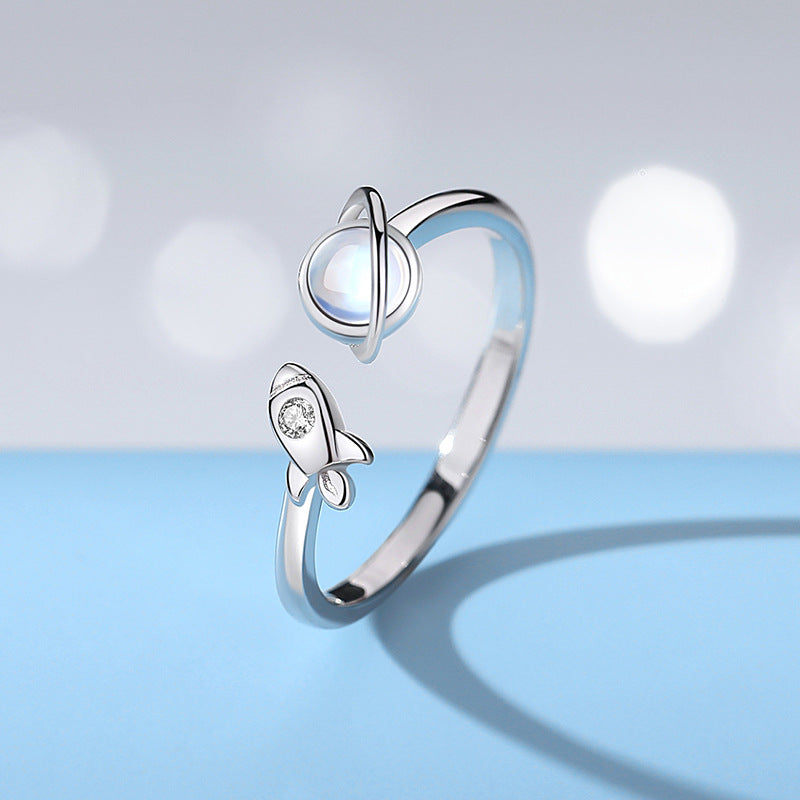 🌌 Set de Anillos de Pareja Galaxia ✨