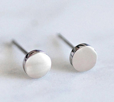 Pendientes Geométricos Unisex de Acero Inoxidable