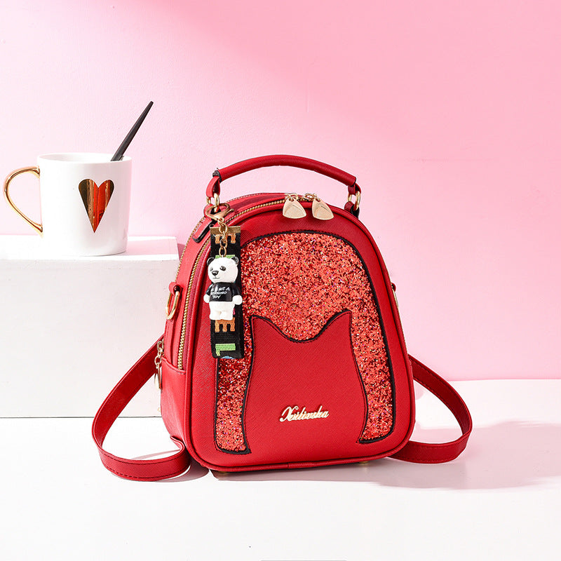 Bolso de Hombro y Mochila de Verano Estilo Coreano
