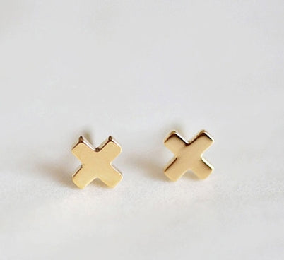 Pendientes Geométricos Unisex de Acero Inoxidable