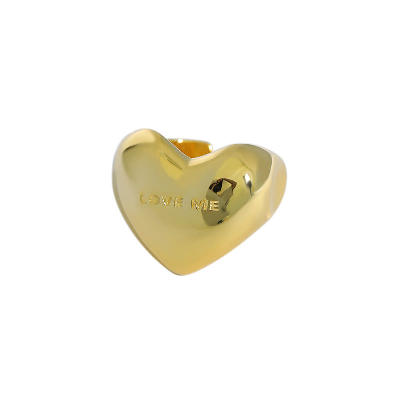 Anillo de Corazón en Plata de Ley S925