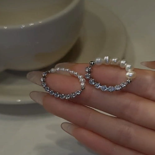 Anillo con Perla Natural de Agua Dulce - joyería de moda | Todo en tu casa