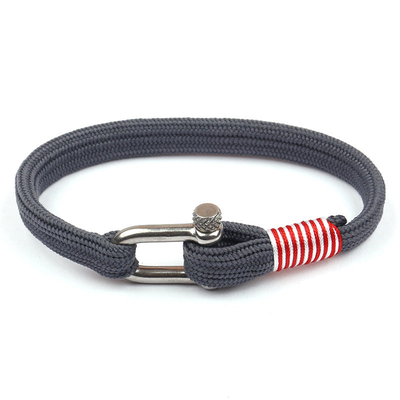 Pulsera de Ancla para Hombre - Joyería de Moda al por Mayor