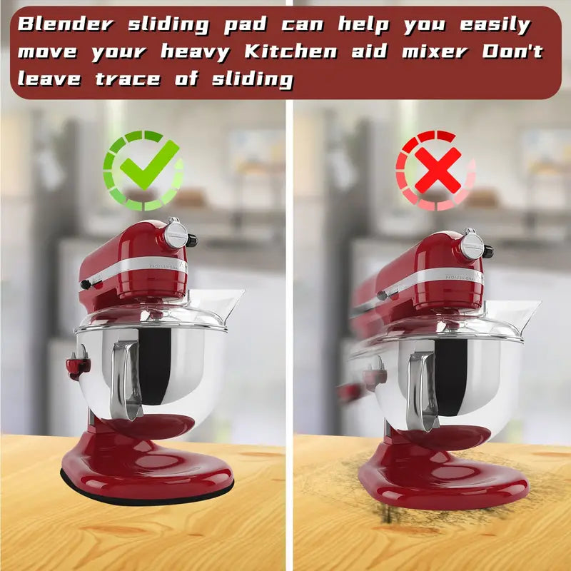 Alfombrilla Deslizante de Goma de 8x13 Pulgadas para KitchenAid 4.5-5 Qt