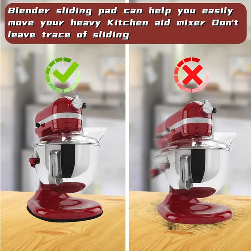 Alfombrilla Deslizante de Goma de 8x13 Pulgadas para KitchenAid 4.5-5 Qt