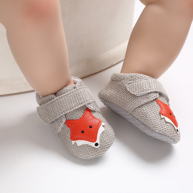 Zapatos de Bebé Suaves y con Dibujos Animados para Niños de 0-1 Año