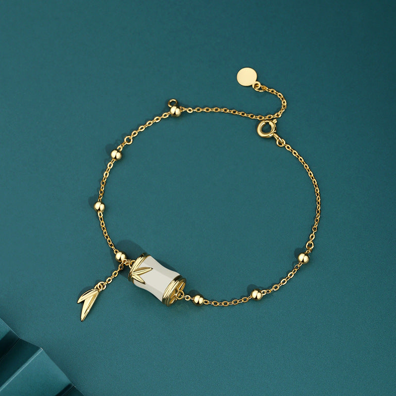 🤍 Set Collar y Pulsera de Plata S925 Natural Tianyuzhu ✨