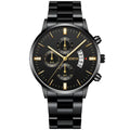 Reloj de Pulsera Clásico SOXY para Hombre – Acero Inoxidable, Calendario Completo