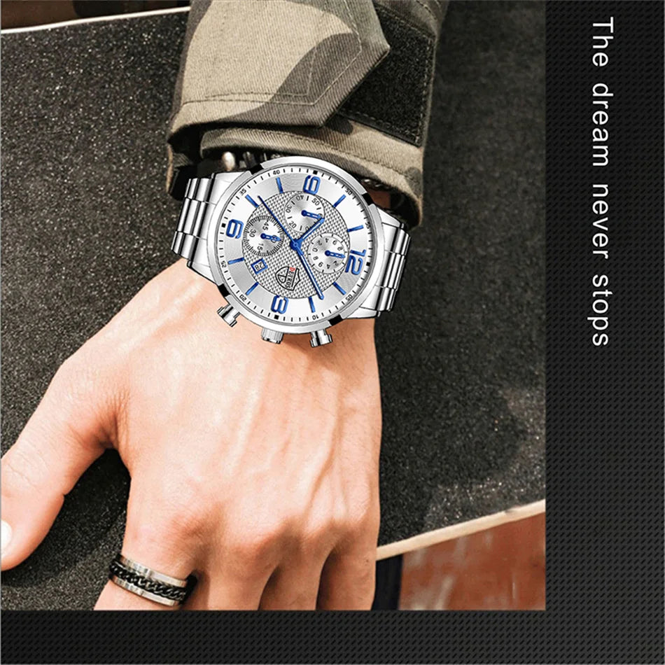 Reloj de Cuarzo DEYROS DS1534 — Estilo Business Clásico